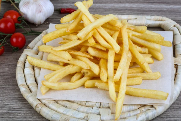 Warme verse frietjes — Stockfoto