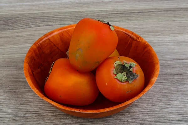 Fresh ripe Persimmon — Stock Photo, Image