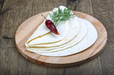 taze pişmiş tortilla