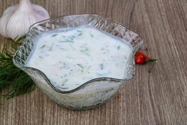 그리스 전통 Tzatziki — 스톡 사진