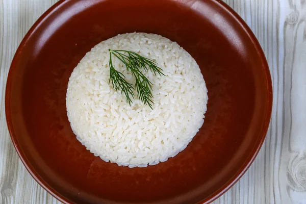 Sıcak Steamed rice — Stok fotoğraf