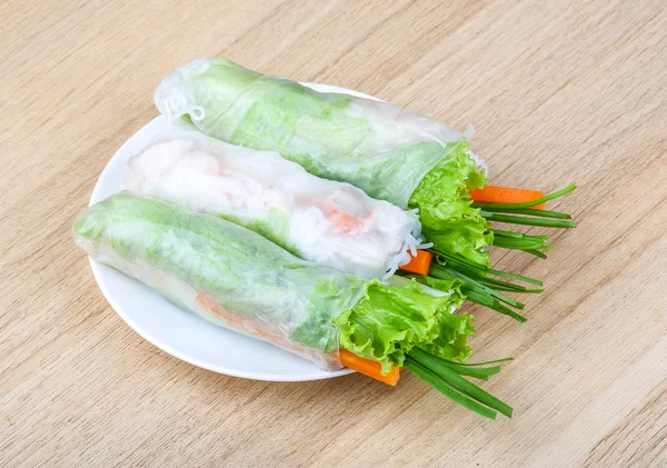 Asian traditional Spring rolls