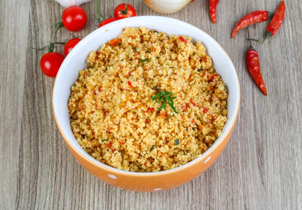 Couscous traditionnel arabe — Photo