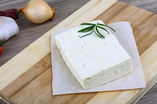 Традиционный сыр Бринза — стоковое фото