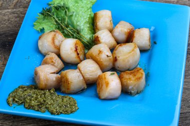 Soslu fırında tarak