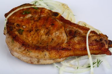 ızgara domuz biftek