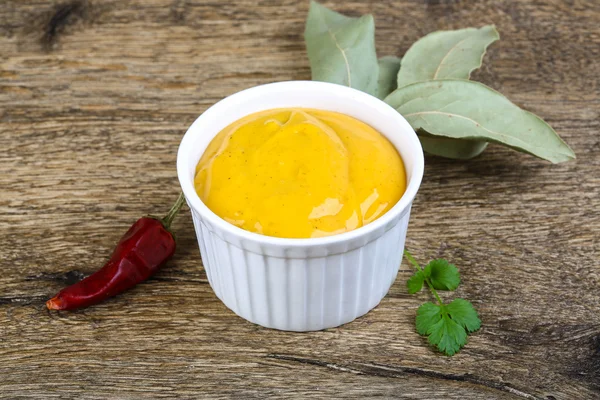 Curry sauce with red pepper — Stock Photo, Image