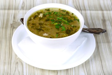 Sebze çorbası sebzeli çorba