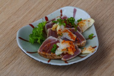 Orkinos biftek kızartma