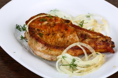 ızgara domuz biftek