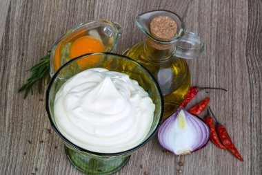 Lezzetli mayonez sos