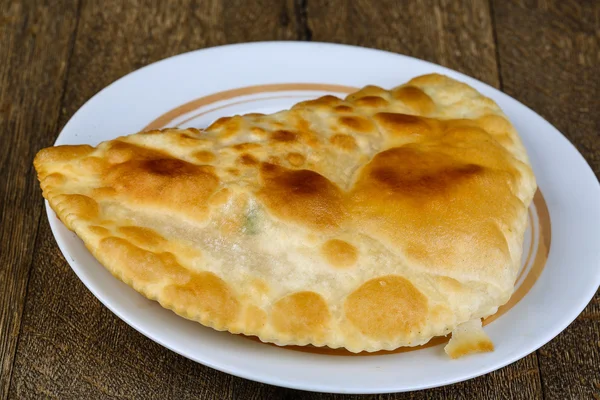 Кавказька кухня Cheburek — стокове фото