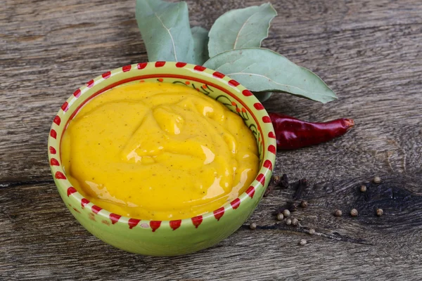 Curry sauce with red pepper — Stock Photo, Image