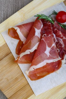 İspanyol geleneksel snack Jamon