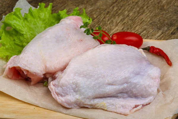 Raw chicken legs — Stock Photo, Image