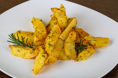 Lezzetli kızarmış patates