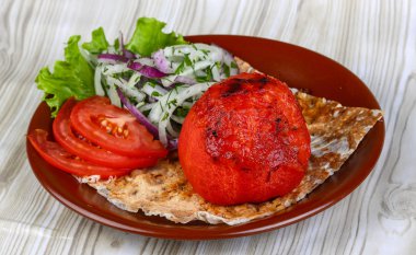 Lezzetli ızgara domates