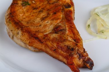 ızgara domuz biftek