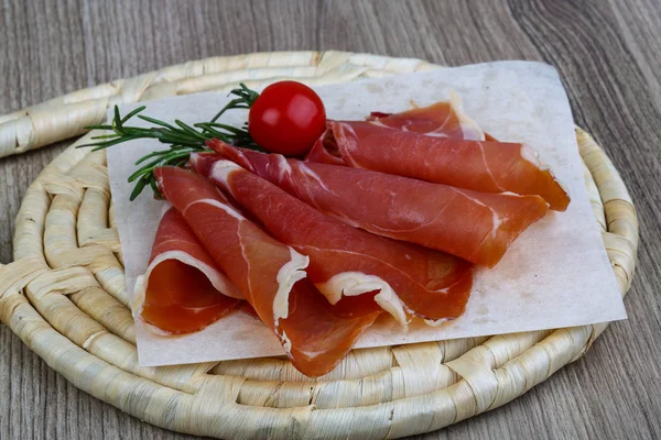 Španělské tradiční občerstvení Jamon — Stock fotografie