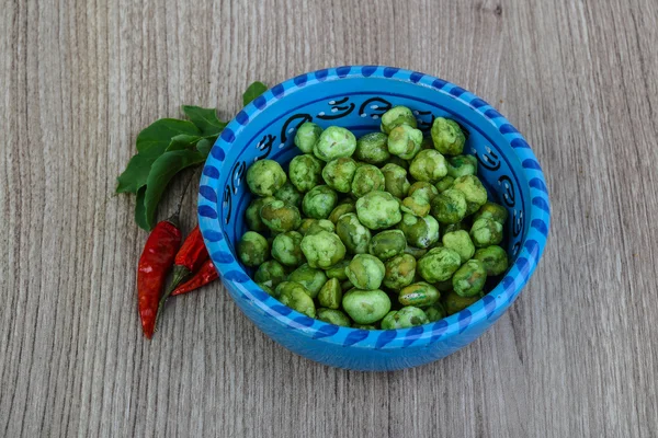 Guisantes Wasabi tradicionales de Japón — Foto de Stock