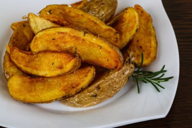 Lezzetli kızarmış patates