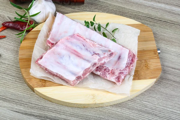 Raw pork ribs — Stock Photo, Image