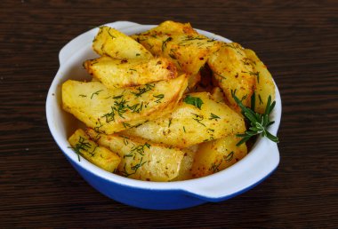 Lezzetli kızarmış patates