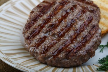 Izgara burger pirzola