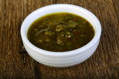 Çeşitli soslar assortie