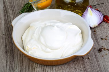 Lezzetli mayonez sos