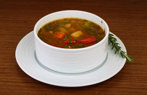 Kaukaski zupa chanakhi — Zdjęcie stockowe
