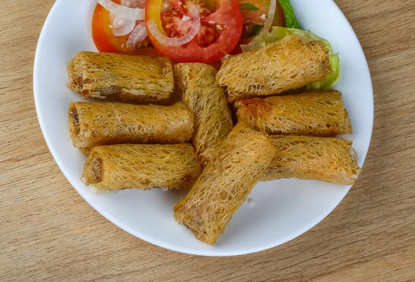 Rollos de primavera asiáticos — Foto de Stock