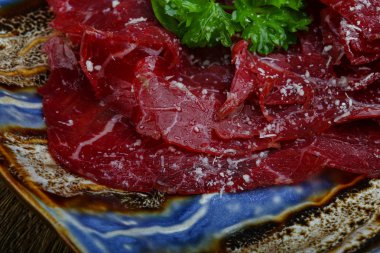 Dana carpaccio ile cheeese