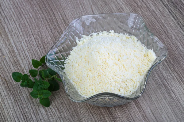 Fromage parmesan râpé — Photo