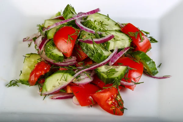 Tasty vegetables salad — Stock Photo, Image