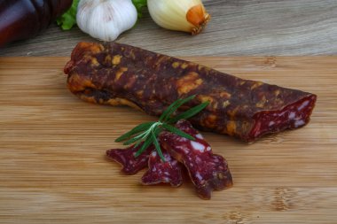 lezzetli salam sosis