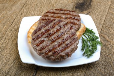 Izgara burger pirzola