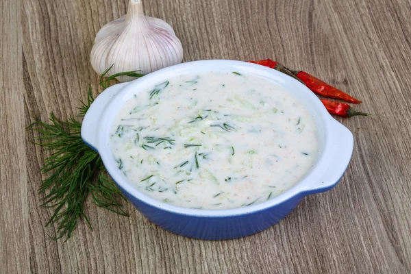 그리스 전통 Tzatziki — 스톡 사진