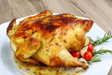 sıcak ızgara tavuk