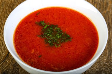 geleneksel domates çorbası