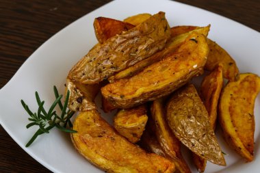 Lezzetli kızarmış patates