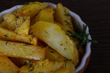 Lezzetli kızarmış patates