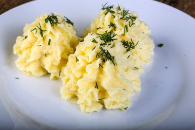 Lezzetli yumuşak püre patates