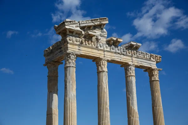 Tempio di Apollo in rovine antiche — Foto Stock