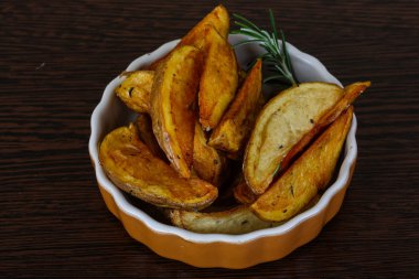 Lezzetli kızarmış patates