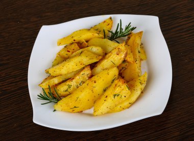 Lezzetli kızarmış patates