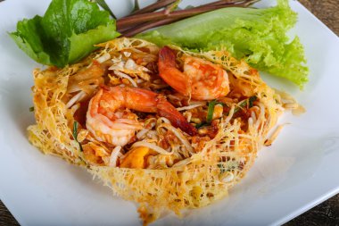 Tay karides ile yastık