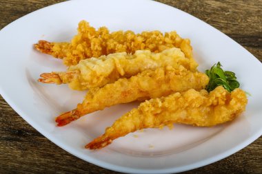 Asya karides tempura