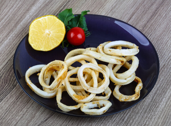 Fried Squid rings