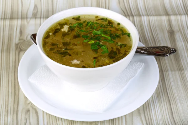 Zeleninová polévka Minestrone — Stock fotografie